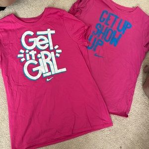 Nike Girls T-Shirt Bundle Size XL